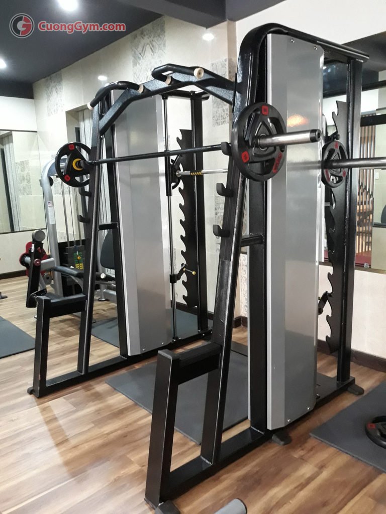 khung gánh tạ squat và smith machine Cường Thịnh Fitness