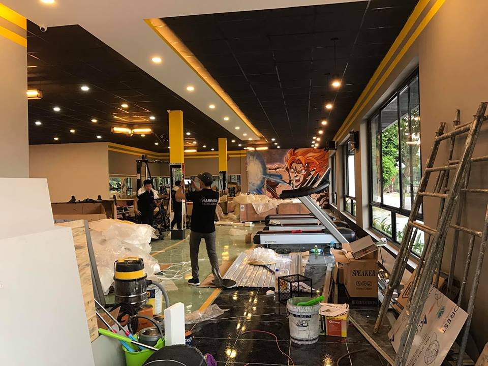 Quá trình Setup mở phòng tập gym ở Đà Nẵng