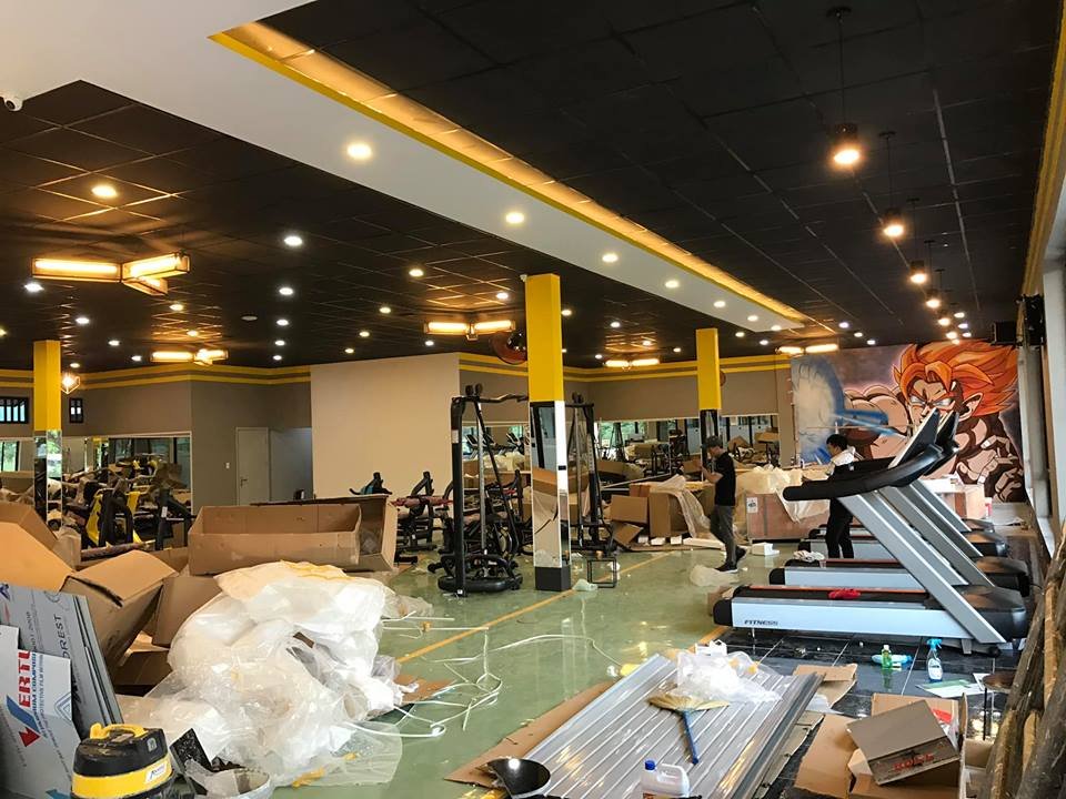 Setup mở phòng tập gym trung cao cấp trong thành phố Đà Nẵng