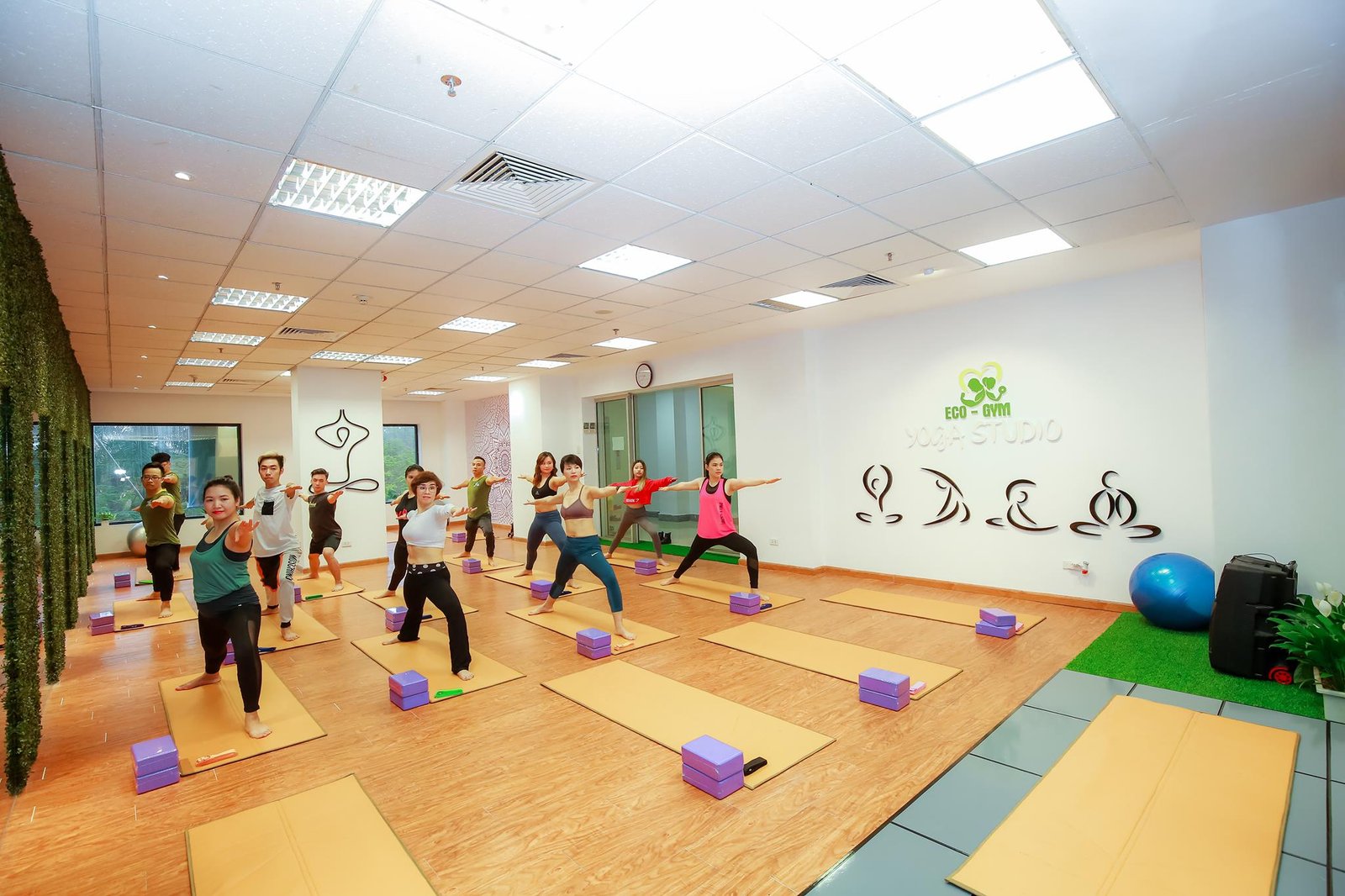 lớp tập yoga tại trung tâm thành phố hải phòng