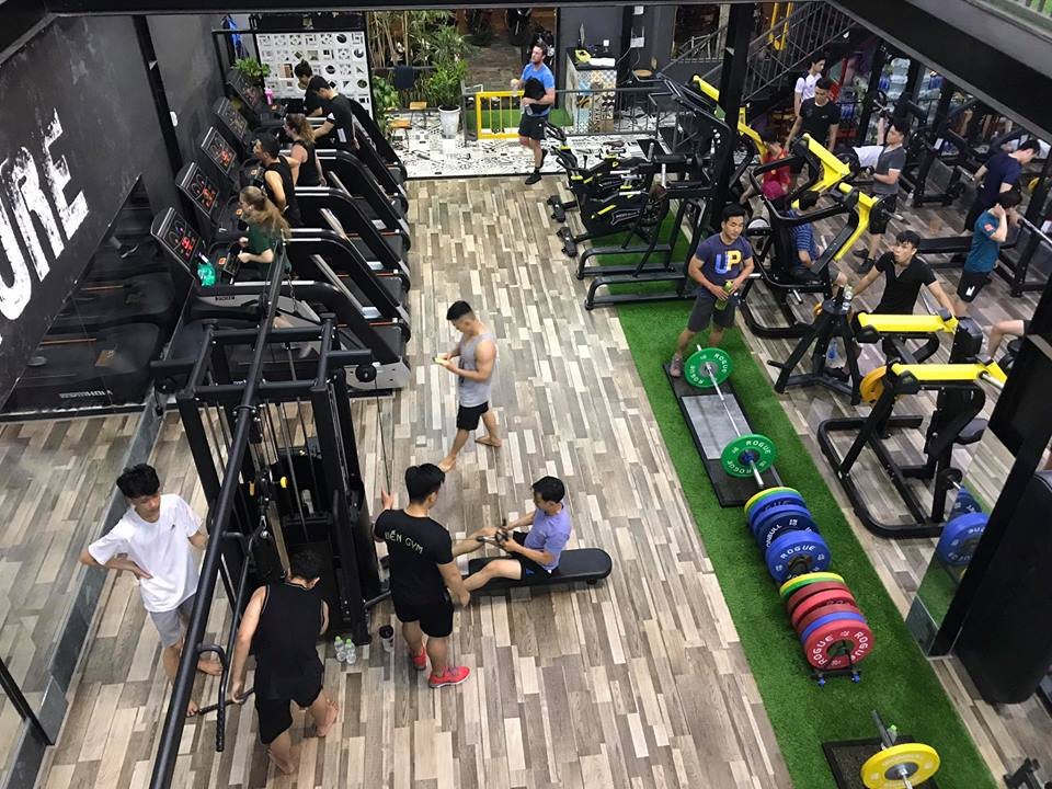 Setup mở phòng tập gym trung cấp ở Đà Nẵng