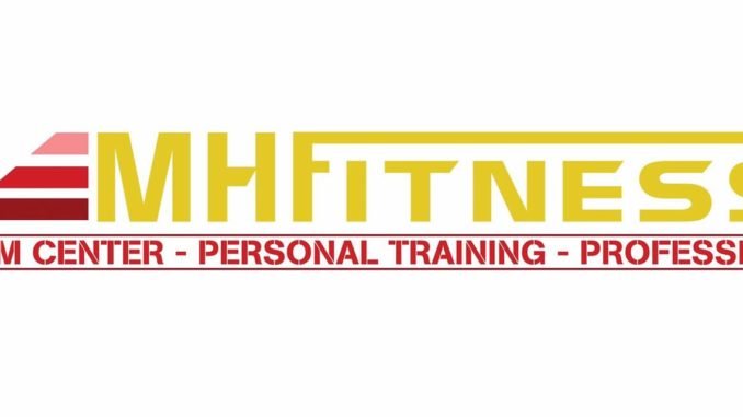 Logo phòng tập MH Fitness
