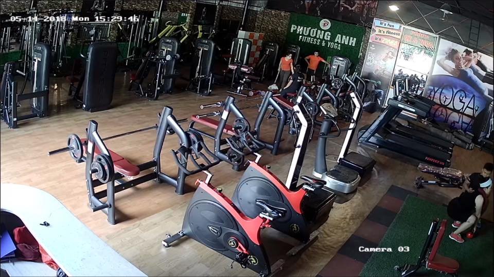 Camera quan sát cho phòng gym