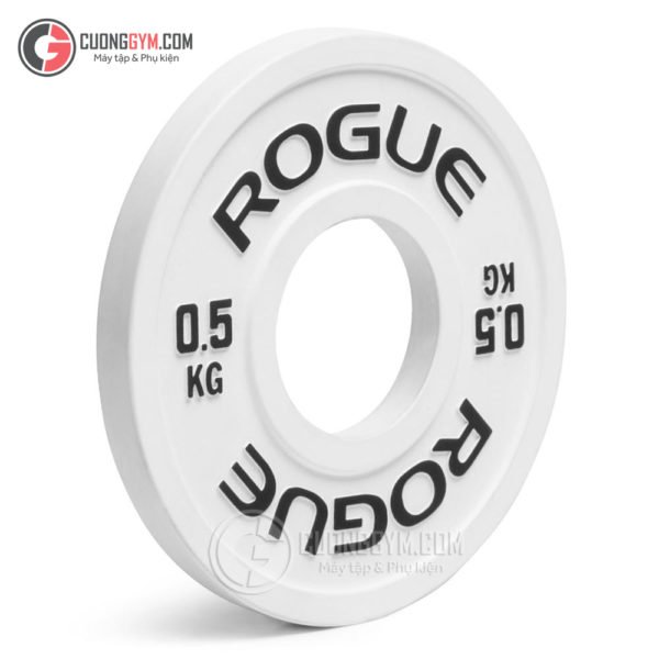 Tạ đĩa Crossfit (tạ màu) Rogue - 0.5kg