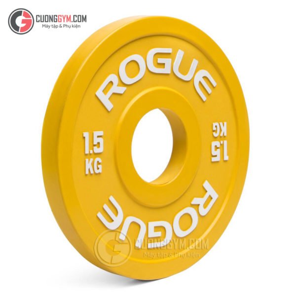 Tạ đĩa Crossfit (tạ màu) Rogue - 1.5kg
