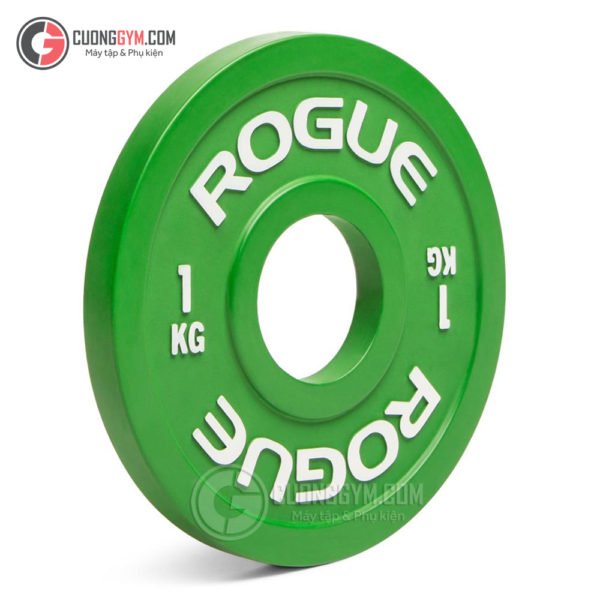 Tạ đĩa Crossfit (tạ màu) Rogue - 1kg