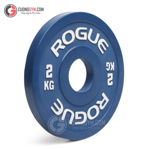 Tạ đĩa Crossfit (tạ màu) Rogue - 2kg