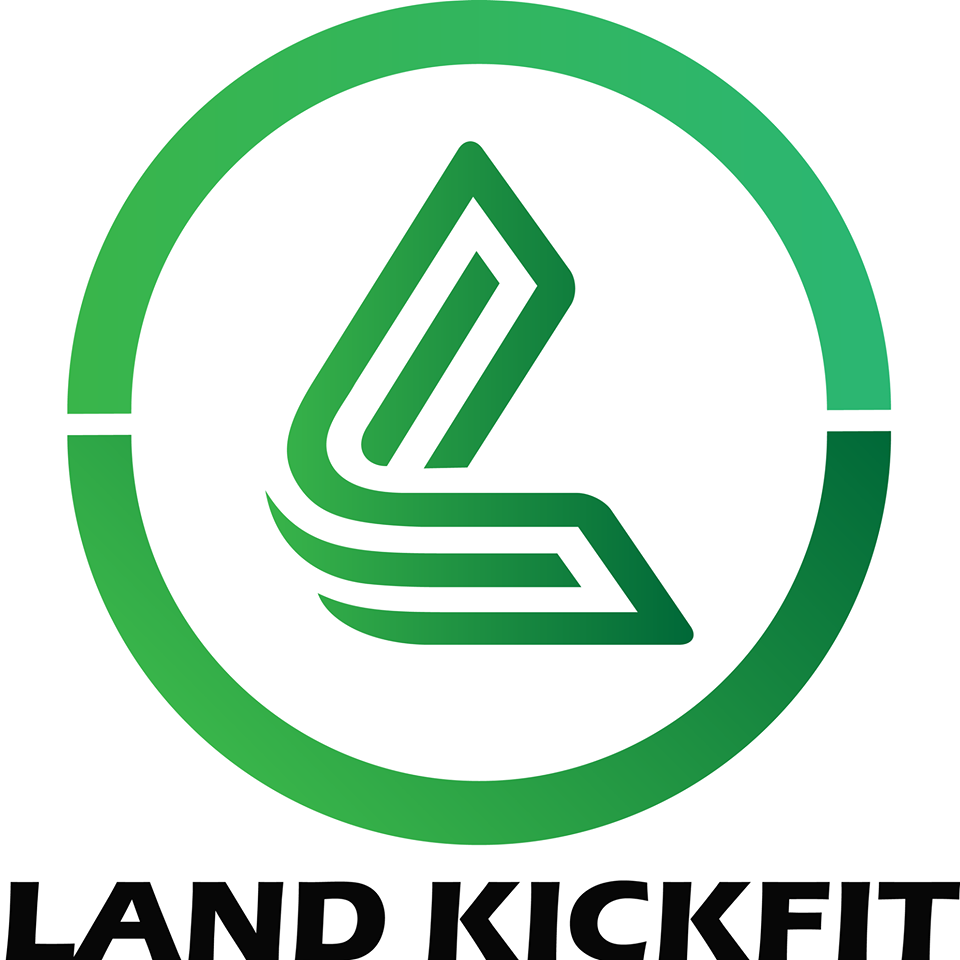 logo phòng tập land kickfit
