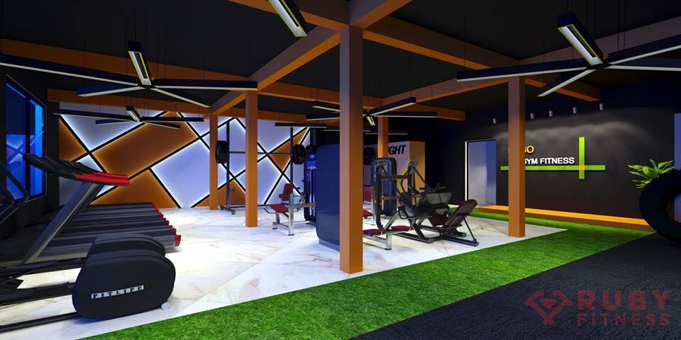 Thiết kế hình ảnh 3D cho phòng tập gym