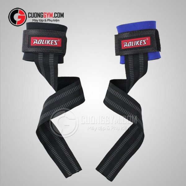 Dây kéo lưng - Lifting straps có cuốn cổ tay (mã sản phẩm: CGA-114)